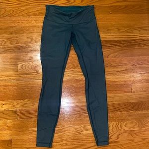 Dark Green Lululemon Leggings